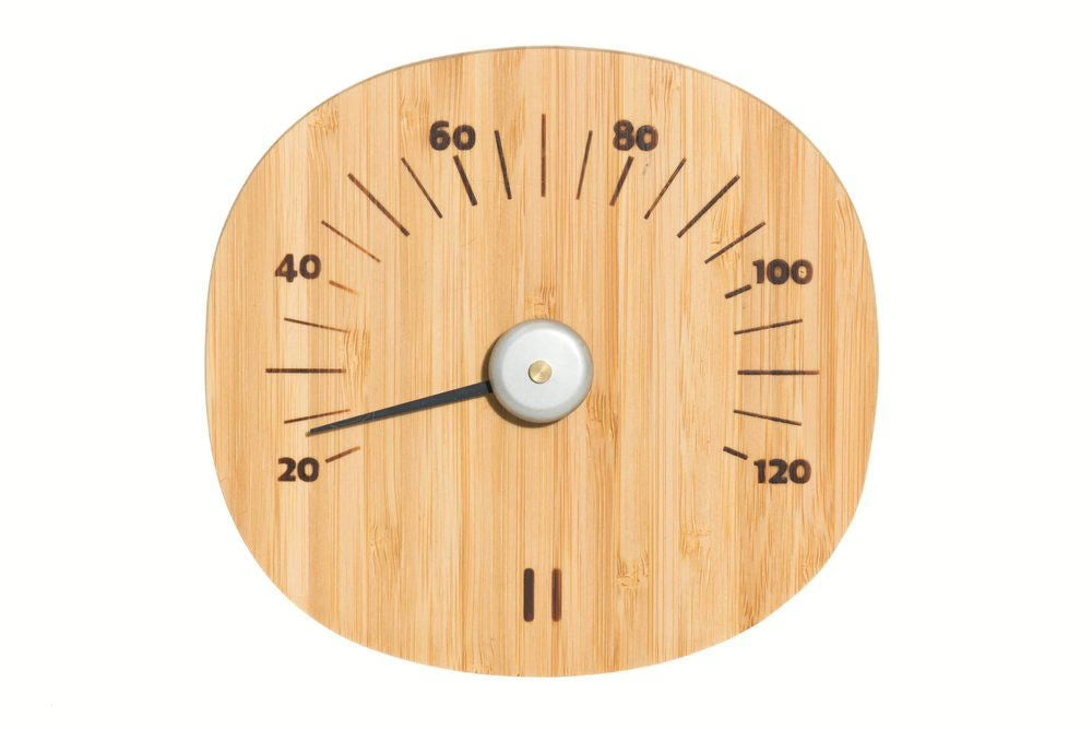 Sauna Termometer i Lys Bambus - Rento