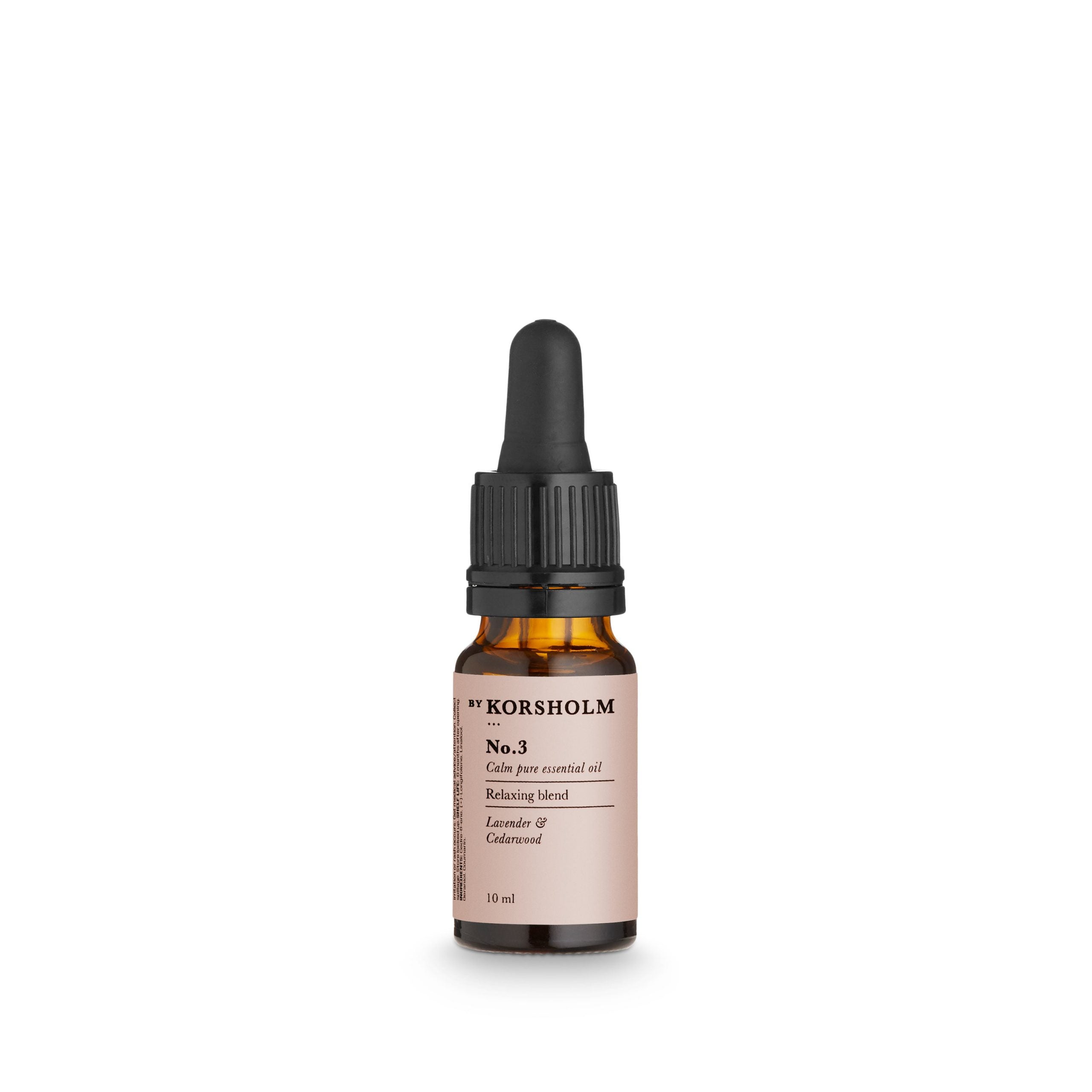 No3 Calm æterisk olie 10 ml fra By Korsholm - lavendel og cedertræ