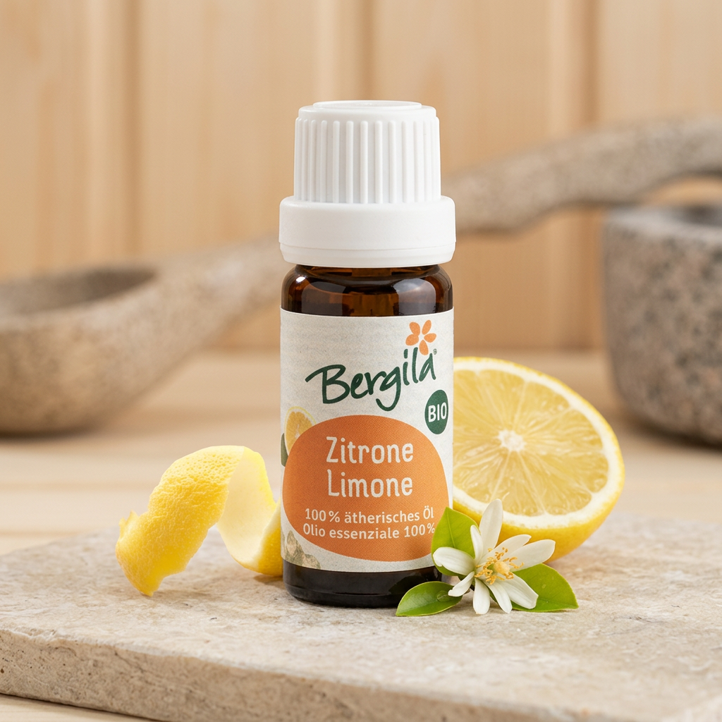 Citron – Økologisk Æterisk Olie fra Bergila