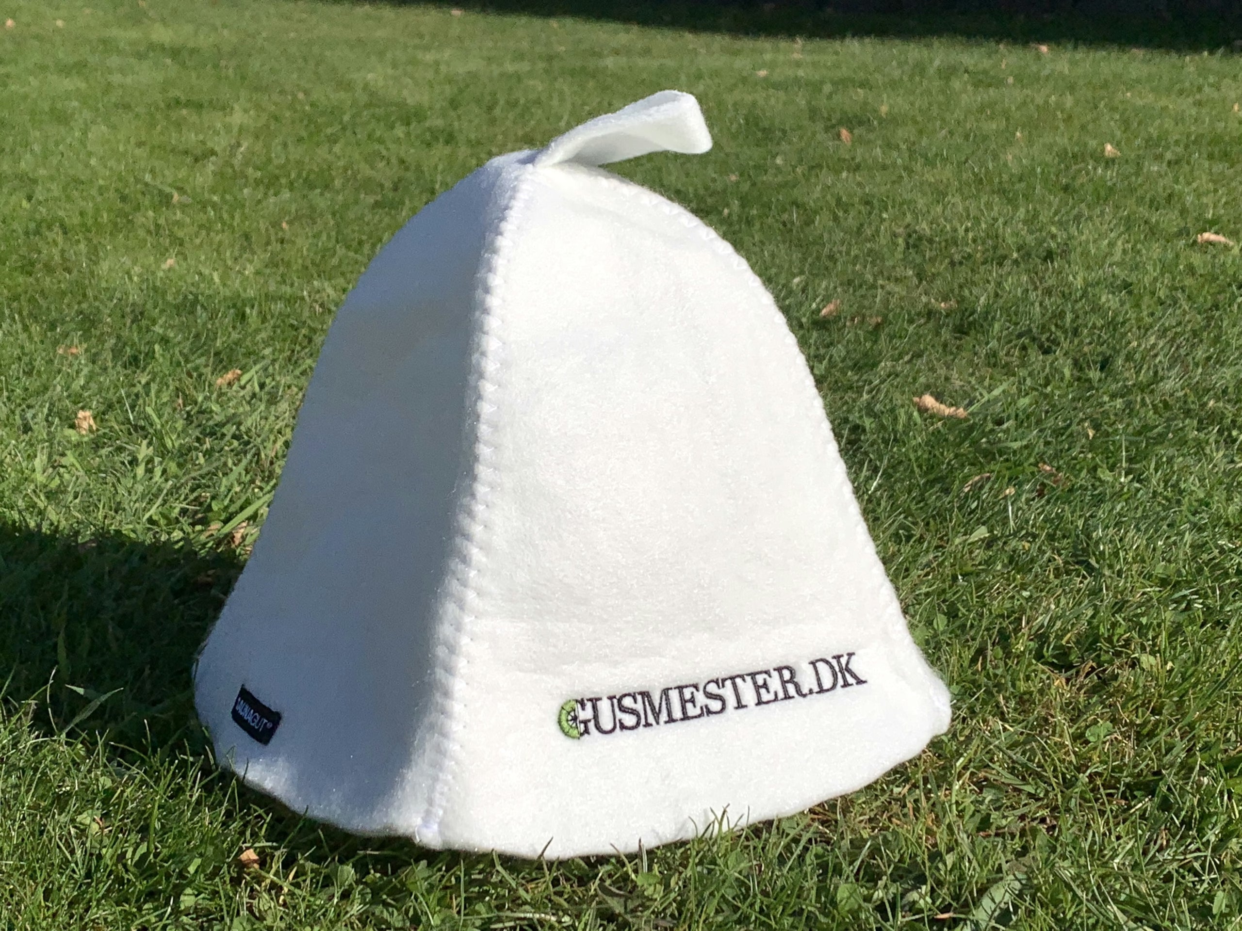 Hvid Saunahue Gusmester.dk