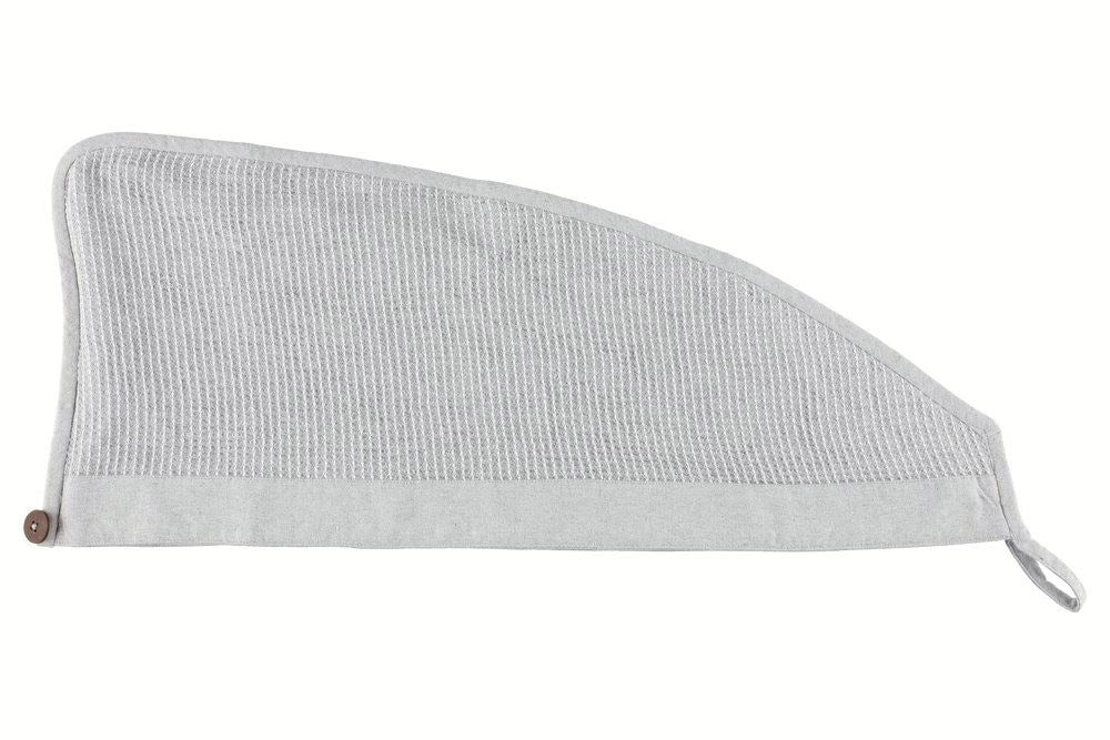 Hårhåndklæde Rento Grå/hvid