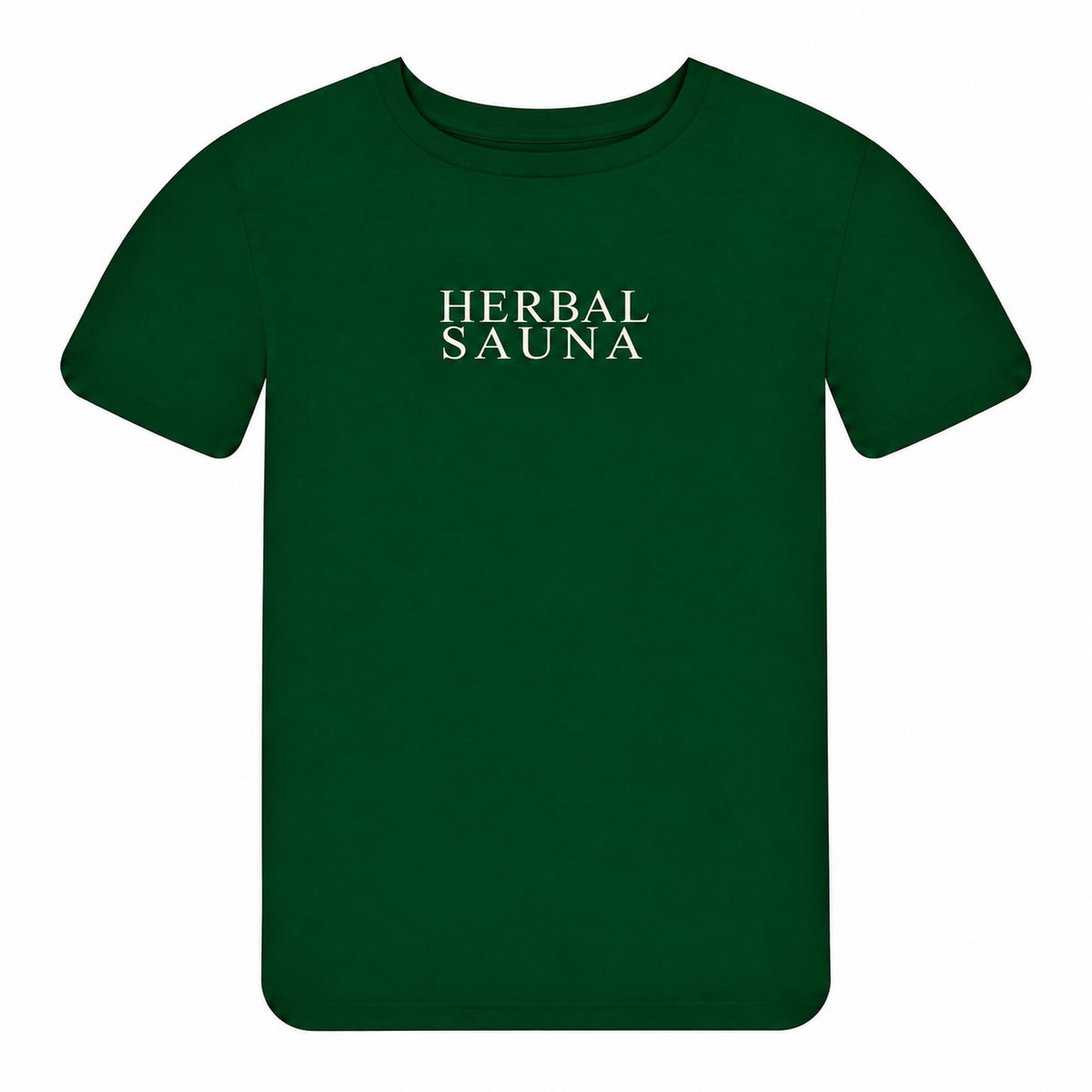 Herbal Sauna T-shirt – Mørkegrøn