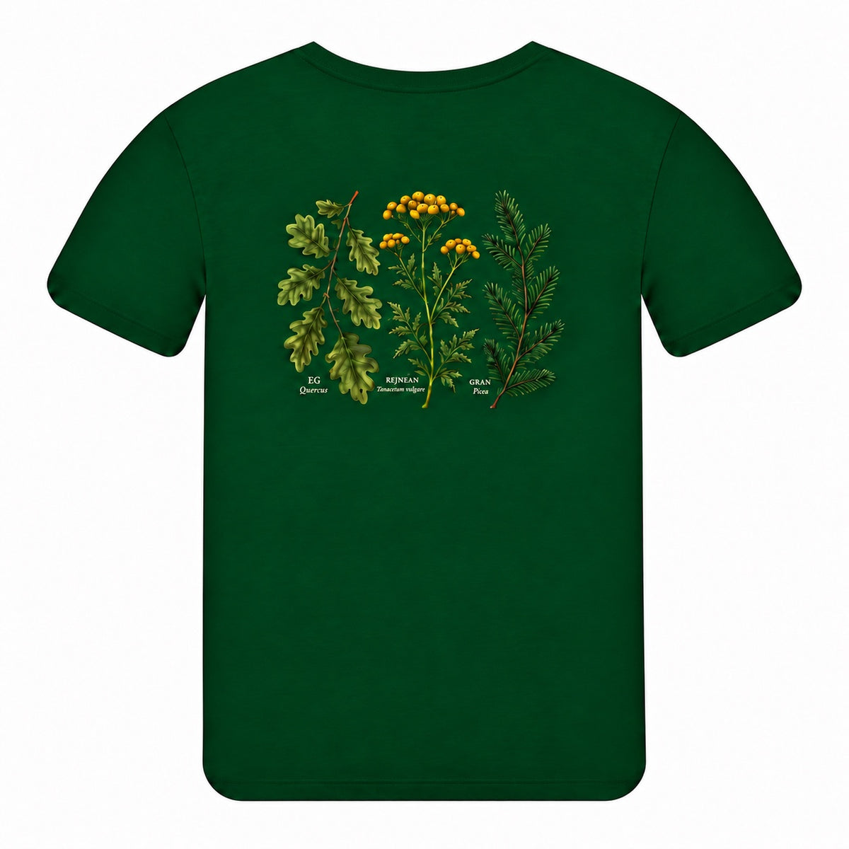Herbal Sauna T-shirt – Mørkegrøn