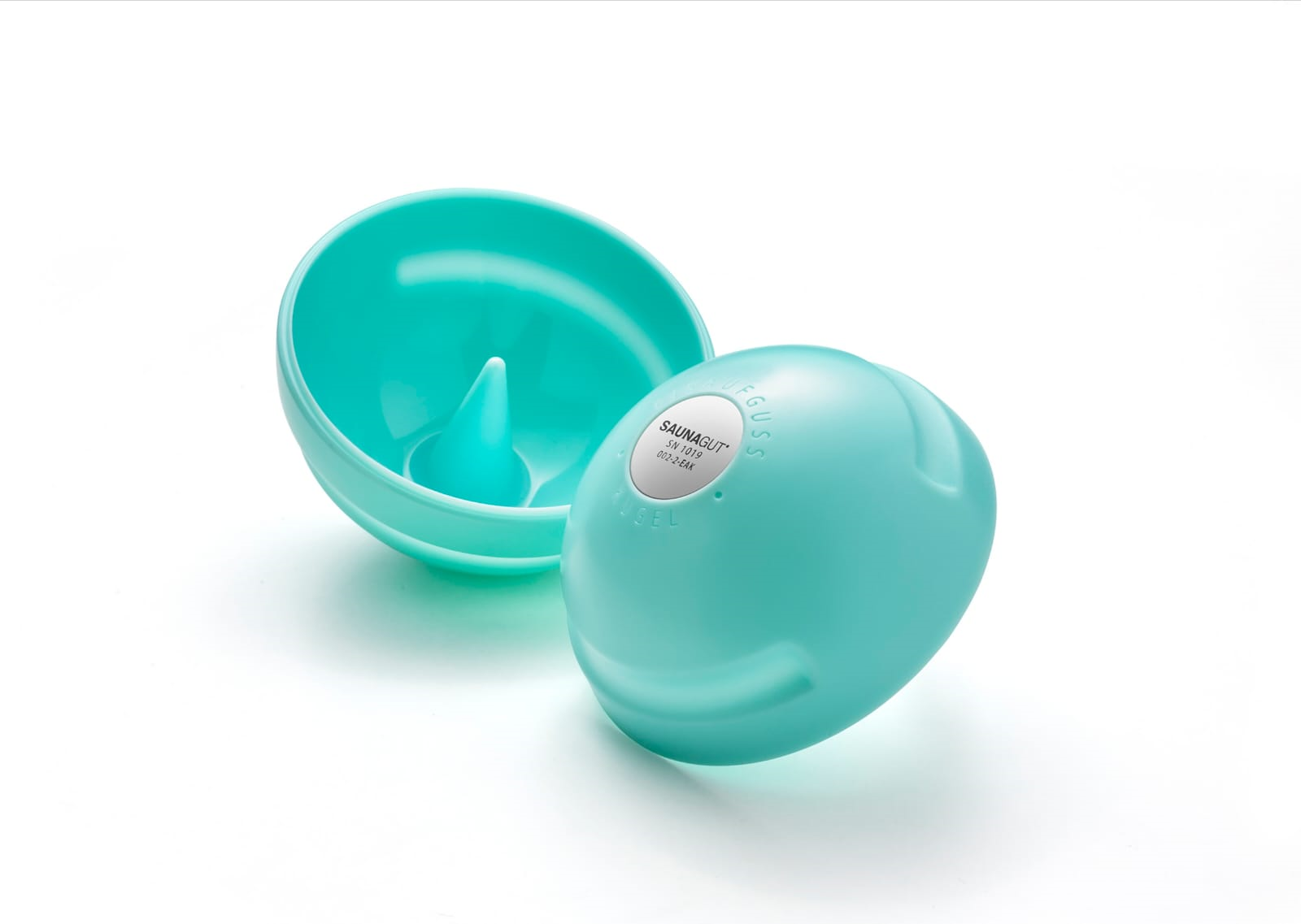 Iskugleform af plast Saunagut