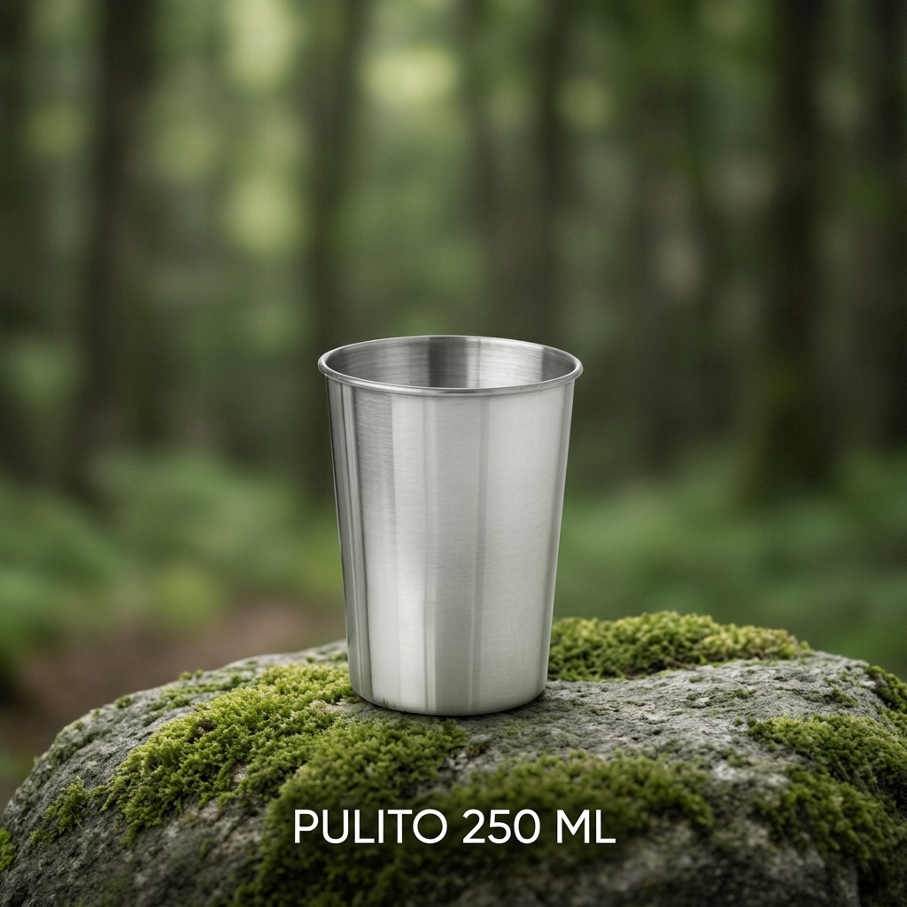 Kop i rustfrit stål – Pulito PureDrinkCup