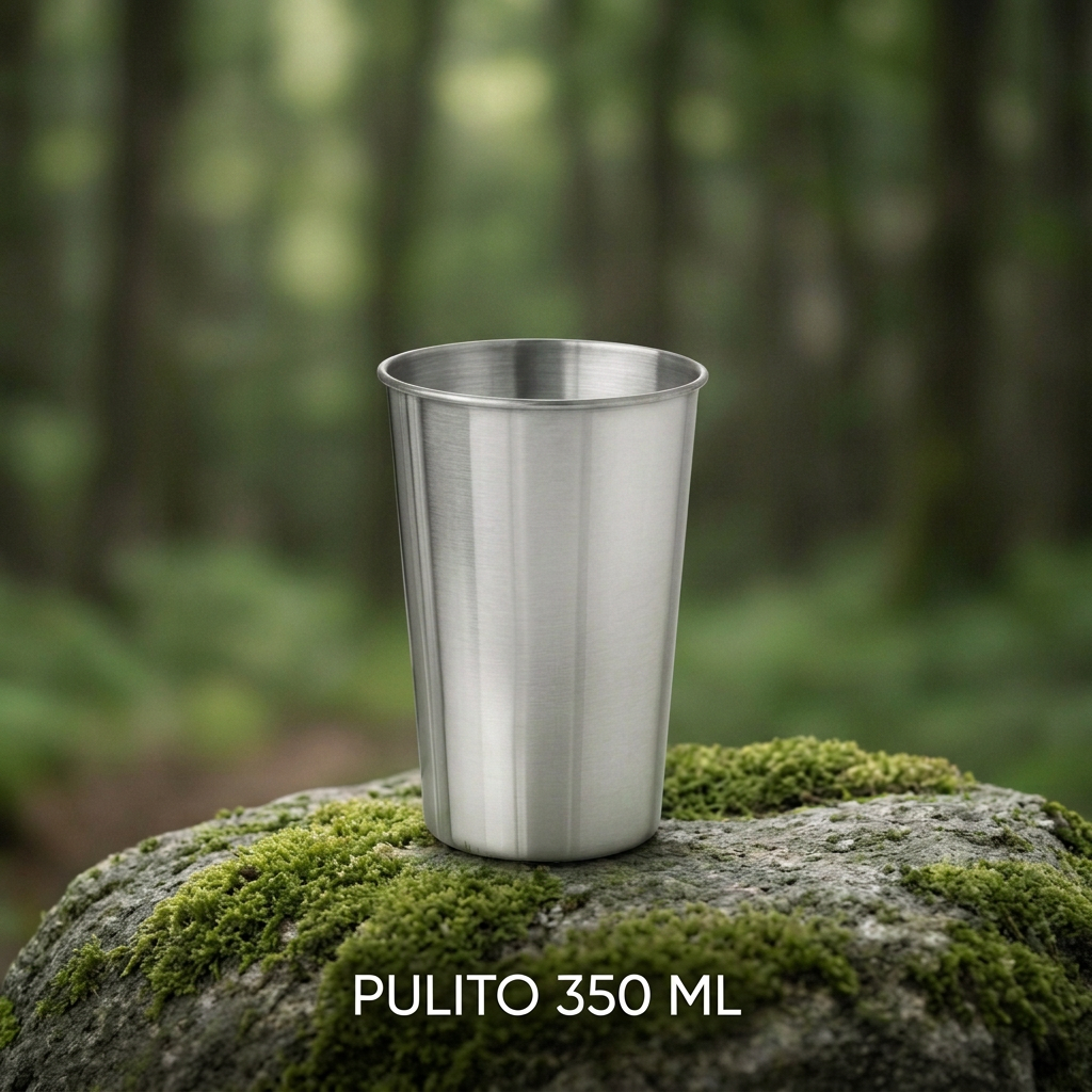 Kop i rustfrit stål – Pulito PureDrinkCup
