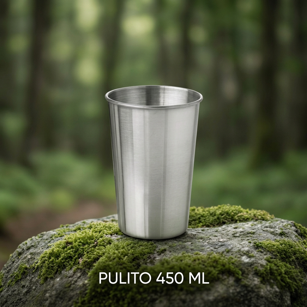 Kop i rustfrit stål – Pulito PureDrinkCup
