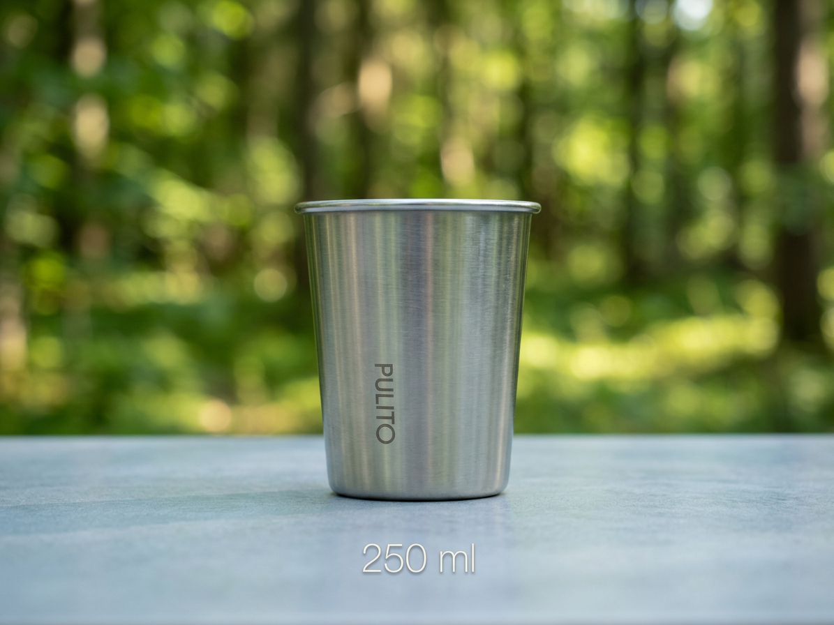 Kop i rustfrit stål – Pulito PureDrinkCup