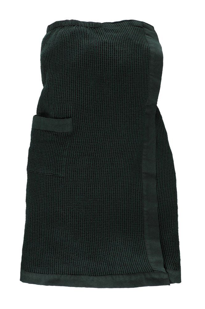 Rento Kenno Sarong 85x145 cm. sort/mørkegrøn