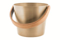 Saunaspand Rento 5L med Bambus Hank - Champagne
