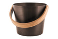 Saunaspand Rento 5L med Bambus Hank - Brun
