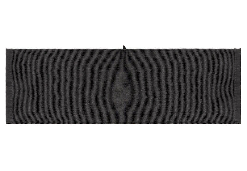 Sauna Sidde Håndklæde 60x160 cm - Sort/Grå