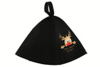 Winteria Sauna Hat Rensdyr Sort